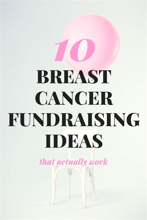 Breast Cancer Fundraising Ideas That Really Work Healdove