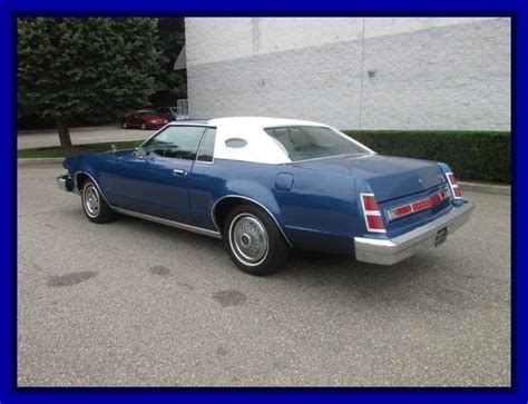1977 Mercury Cougar Just 28k Miles Blue Coupe V8 Automatic Classic