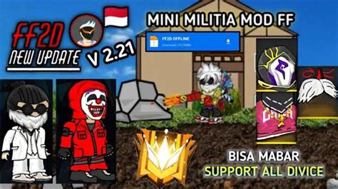 mod combo mini militia ff