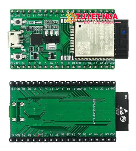 Kit Rf Thu Phát Wifi Ble Esp32 Wroom 32d Devkitc ĐiỆn TỬ TuyẾt Nga