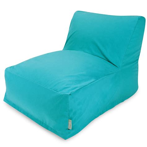 Majestic Home Teal Bean Bag Chair Lounger