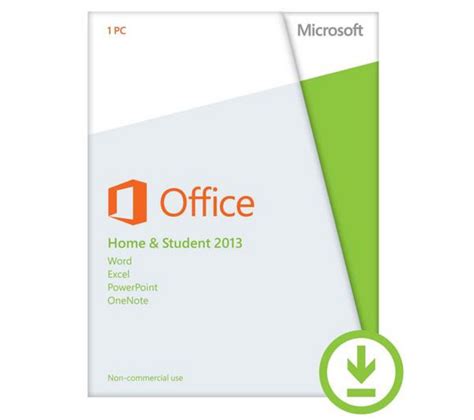 Buy Microsoft Office Home And Student 2013 Free Delivery Currys