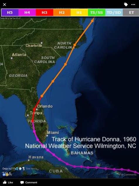 Hurricane History Map