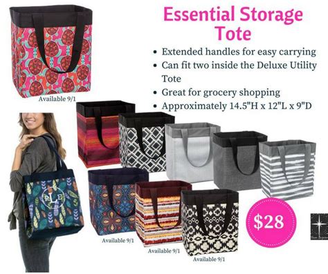 Essential Storage Tote By Thirty One Fall 2018 This Versatile Tote Is