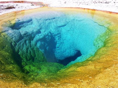 Morning Glory Pool—queen Of Yellowstone’s Beautiful Hot Springs Yellowstone Treasures