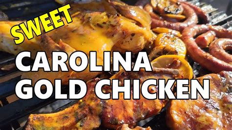 Sweet Carolina Gold Chicken Recipe Bbq Pit Boys Bbq Teacher Video