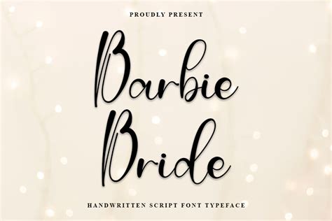 Barbie Bride Font By Inermedia Studio · Creative Fabrica