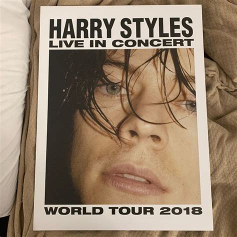 Harry Styles 2018 Tour Poster Harry Styles Poster Harry Styles Tour Posters