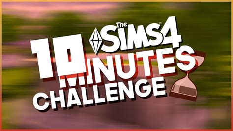Les Sims 4 10 Minutes Build Challenge Fr Youtube