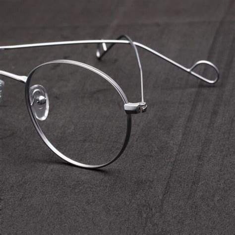Vintage Hand Made John Lennon Oval Eyeglass Frames Retro Metal Wire Full Rim Men Women Glasses