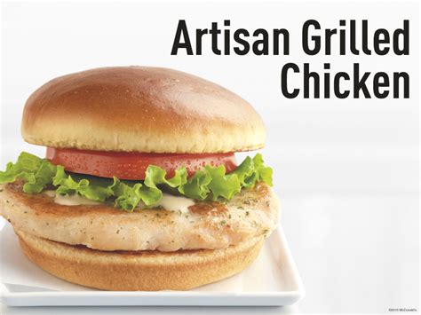 Today i review the artisan grilled chicken sandwich from mcdonald's®! McDonald's takes a healthful turn with new chicken ...