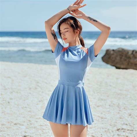 Korea Style Swimsuit Swimsuits Outfits Swimwear Fashion Beach Wear