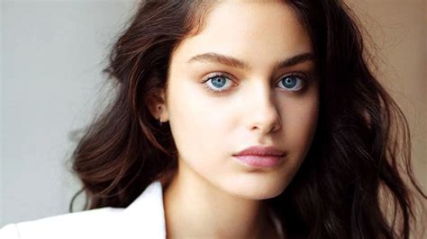 Odeya Rush Brunette Blue Eyes Actresses Actress Israeli 1080p Face Model Hd Wallpaper