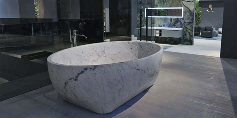 SOLIDEA Carrara Marble Bathtub By Antoniolupi Design Carlo Colombo