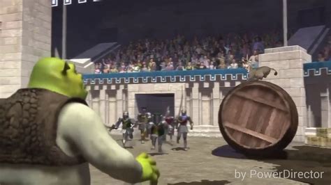 Shrek Fight Scene Except Every Time A Soldier Hits The Ground Shrek