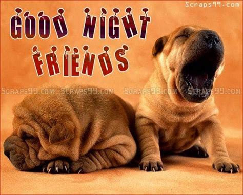 Good Night My Friends Facebook Cards Image Animations Good Night