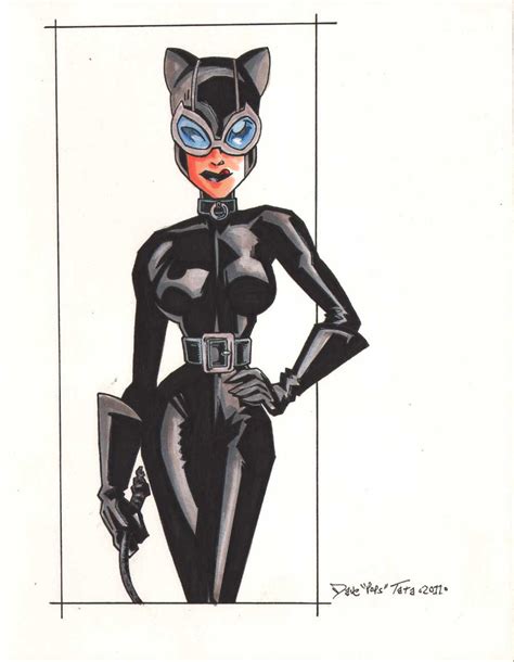 Catwoman Ii Bruce Timm Style By Popstata On Deviantart
