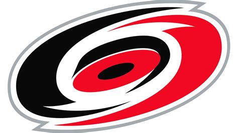 Carolina hurricanes logo black & white transparent Once again, we see the logo inspired by the power of a ...
