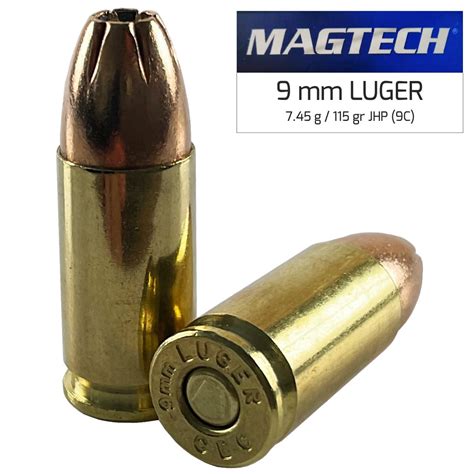Náboj Magtech 9 Mm Luger Fmj 9b 803 G 124 Grs Online Shop