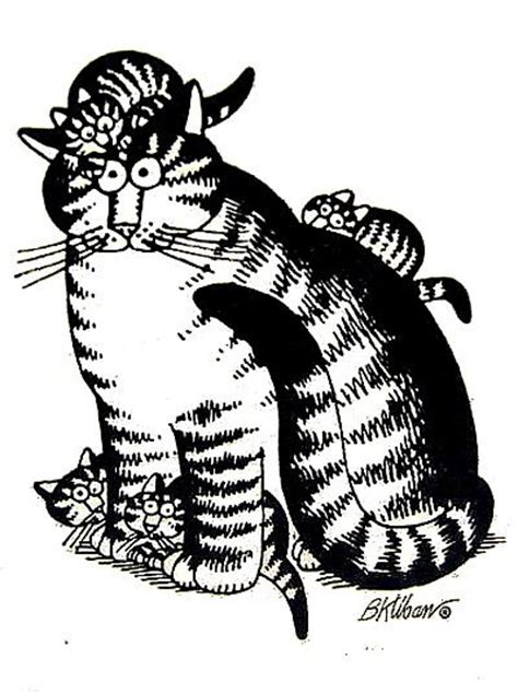 Kliban Cats Kliban Cat Cat Art Cartoon Cat