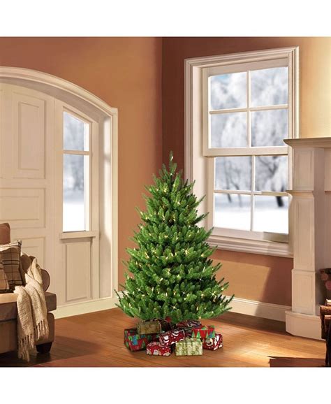 Puleo 45 Pre Lit Canadian Balsam Fir Artificial Christmas Tree