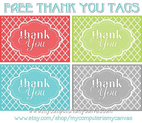 Thank you very much for your purchase. My Computer is My Canvas: {FREEBIE} PRINTABLE THANK YOU ...