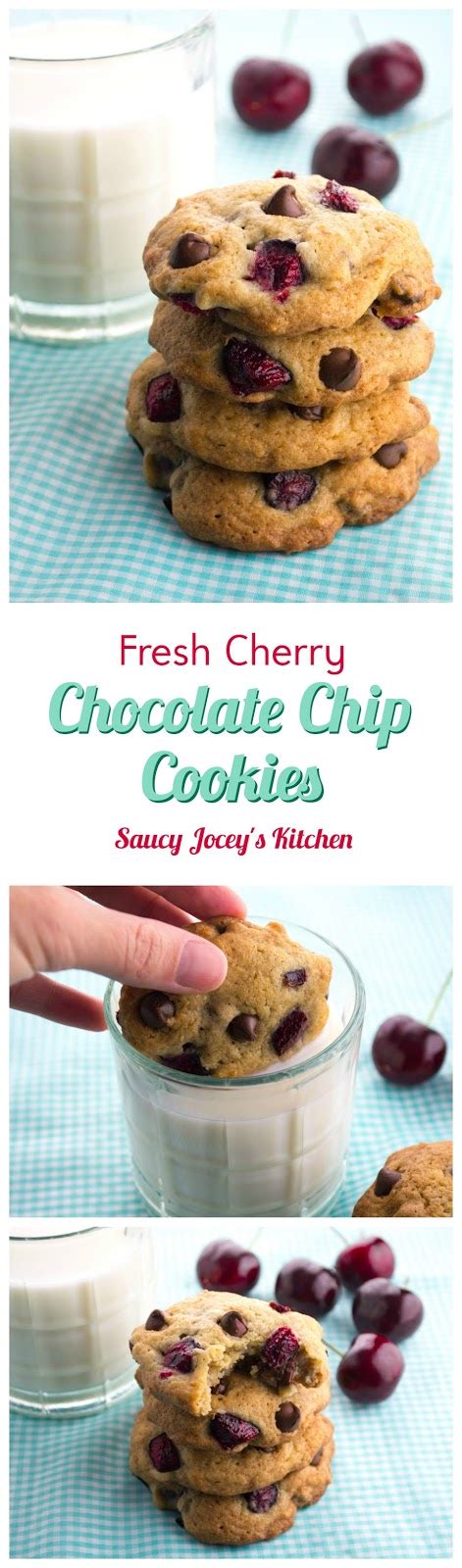 Saucy Jocey S Kitchen Cherry Chocolate Chip Cookies