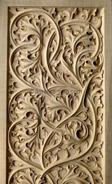 Gothic Panel Wood Carving Designs Wood Carving Art Stone Carving