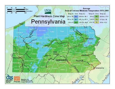 Pennsylvania Usda Plant Hardiness Zone Map Ray Garden Day