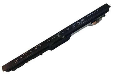 Find the control lock button on the dishwasher's keypad. KitchenAid Dishwasher Control Panel W10537418 in 2020 ...