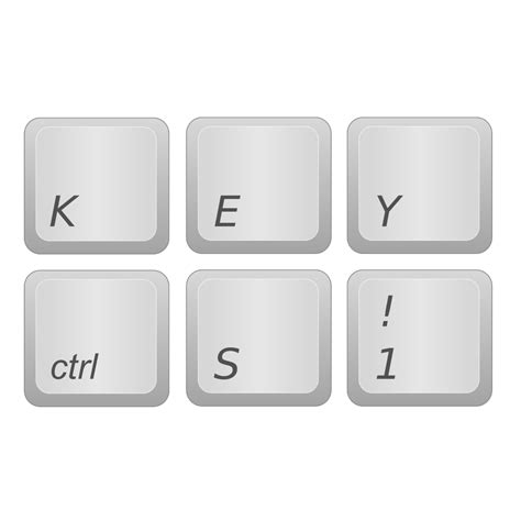 Simanek Keyboard Keys Png Svg Clip Art For Web Download Clip Art