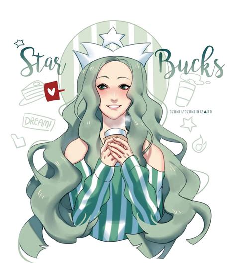 Starbucks Mascot Is A Anime Girl Anime Amino