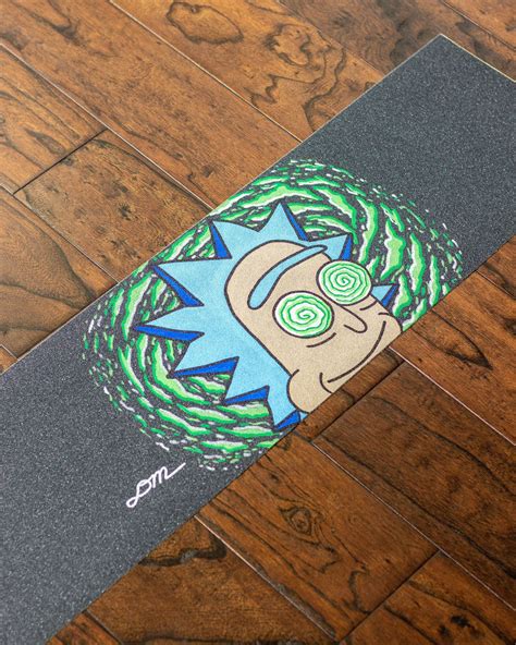 Grip Tape Skateboard Art Custom Griptape Art Skateboard Etsy