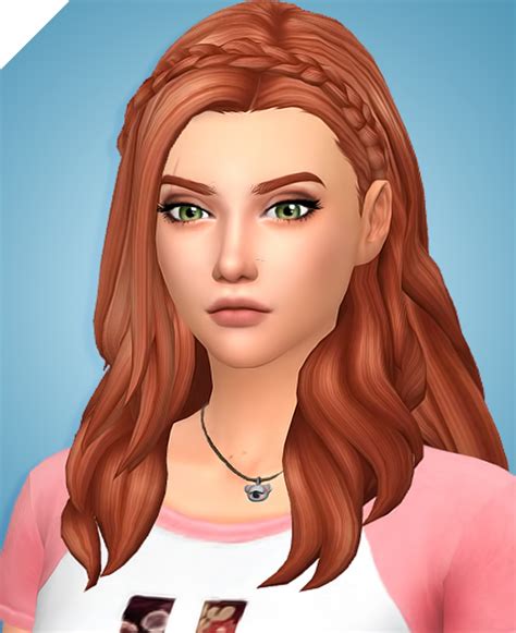 Sims 4 Peinados Maxis Match Peinado Hermoso