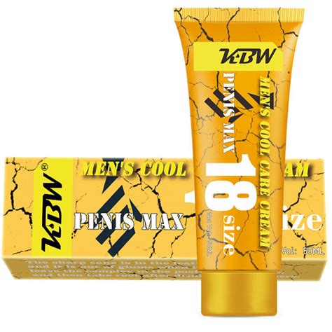 High Quality Kbw 50ml Male Penis Enlargement Cream Sex Massage Oil For
