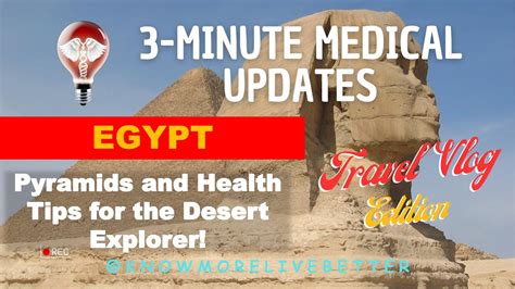 Discover Egypt Safely The Latest Top Health Tips Every Traveller Needs