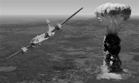 Nuclear Bomb Blast In Hiroshima