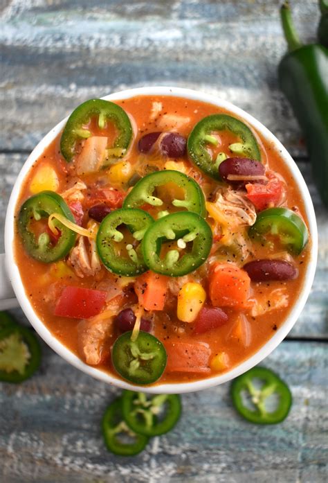 Jalapeño Popper Chicken Chili The Nutritionist Reviews