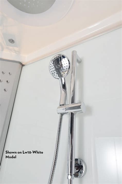 Lisna Waters Lw18 Mirror 1200 X 800 Steam Shower Cabin Right Handed Offset Quadrant Enclosure