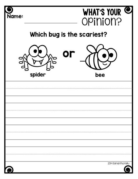 Image Result For Summer Writing Ideas For 2nd Graders Opinion Writing