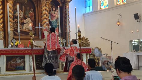 Assisted At A Solemn High Mass Celebrated By A Newly Ordained Priest R Catholicism
