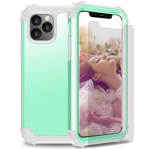 Iphone 11 Pro 2019 Case With Temepered Glass Screen Protector Dteck