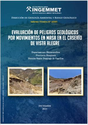 Repositorio Institucional INGEMMET Evaluación de peligros geológicos