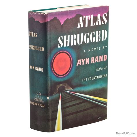 Atlas Shrugged By Ayn Rand First Edition Manhattan Art And Antiques