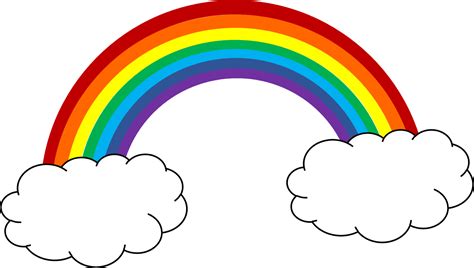 Rainbow Clipart 6 Clipartix