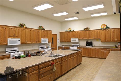 Whether your goal is a full makeover or simply sprucing up your space, when it's time for a kitchen makeover, you want to know what's in, what's out, and what's here to stay. Large church kitchen in Goshen, Indiana - John Mast ...