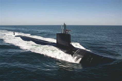 Us Navy Lays The Keel Of Future Virginia Class Uss Idaho Attack Submarine
