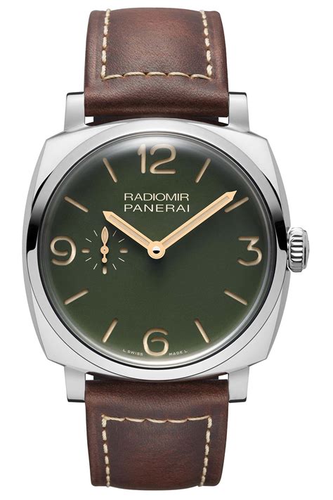 Introducing Four Panerai Radiomir Watches With Military Green Dials