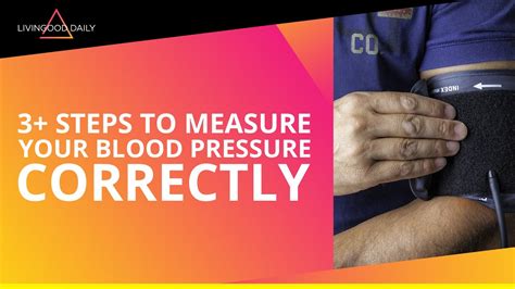 3 Steps To Measure Your Blood Pressure Correctly Youtube