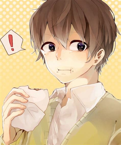 Anime Boy And Eating Image 3124736 On